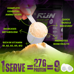 Egg White Protein Powder, 100% Natural Albumen Powder, 27g Protein, 14g EAA, Lactose Free, Soy Free, Gluten Free, 0.79 lbs/360 gm, (Cappuccino)