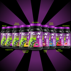 100% Egg White Protein Powder, Natural Egg Protein, 27g Protein, 14g EAA, Lactose Free, Soy Free, Gluten Free, 2.20 lbs/1 kg, 28 Servings, Berry Blast