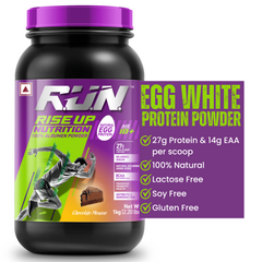 100% Egg White Protein Powder, Natural Egg Protein, 27g Protein, 14g EAA, Lactose Free, Soy Free, Gluten Free, 2.20 lbs/1 kg, 28 Servings, Chocolate Mousse