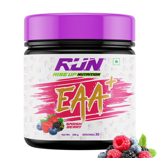 EAA+ Essential Amino Acids for Hydration Muscle Strength & Recovery Smash Berry 30 Servings 300g