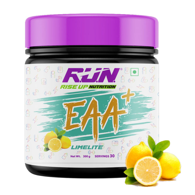 EAA+ Essential Amino Acids for Hydration Muscle Strength & Recovery Limelite 30 Servings 300g